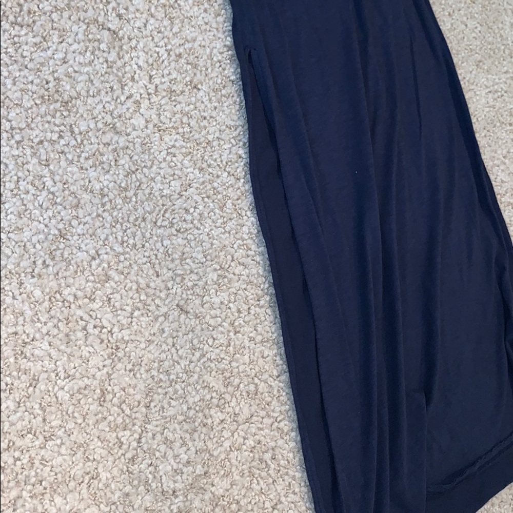 Abercrombie and Fitch Navy maxi skirt - Picture 3 of 3